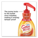 Coffee-mate Liquid Coffee Creamer, Hazelnut, 1.5 Liter Pump Bottle, 2/Carton (31831CT)