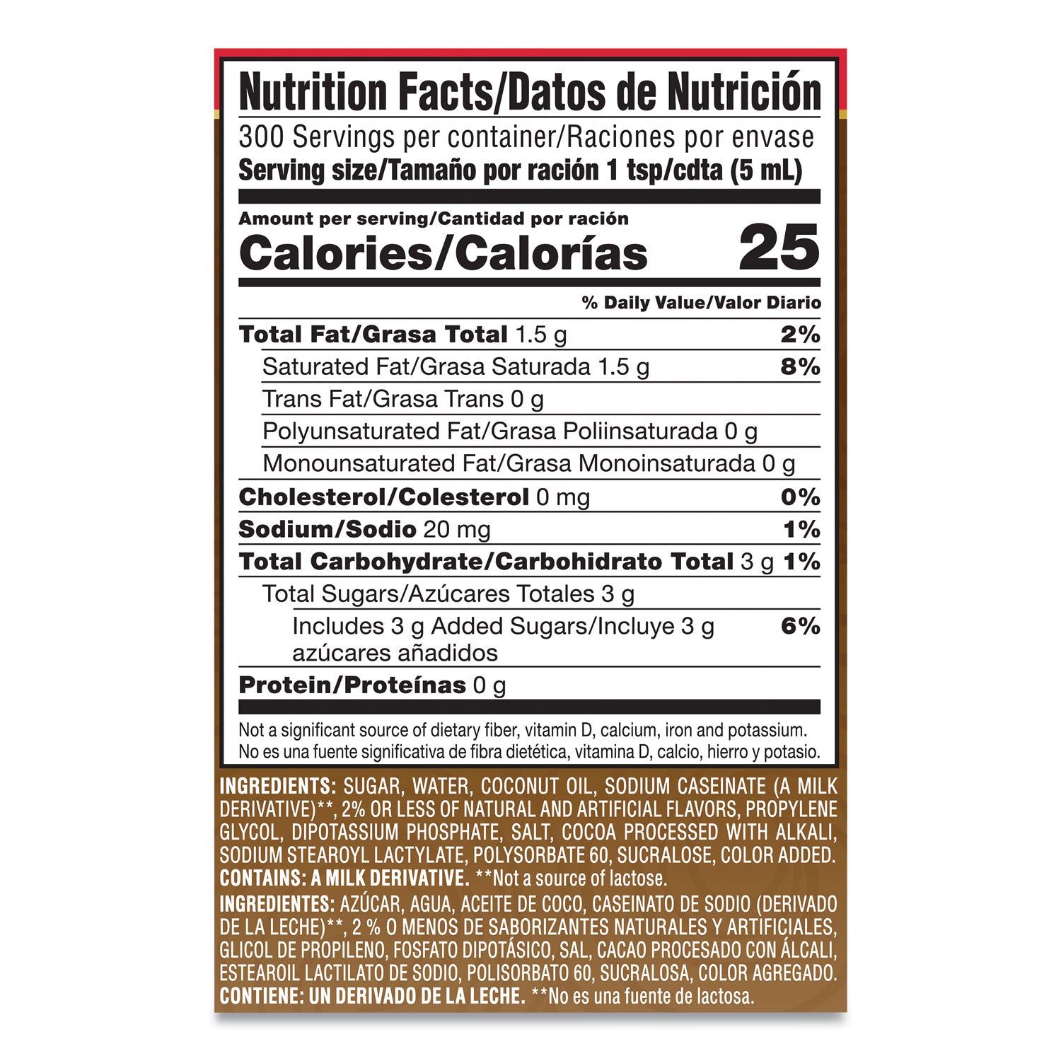 Coffee-mate Liquid Creamer Pump Bottle, Salted Caramel Chocolate, 1.5 Liter (79976)