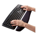 Fellowes PlushTouch Keyboard Wrist Rest, 18.12 x 3.18, Black (9252101)