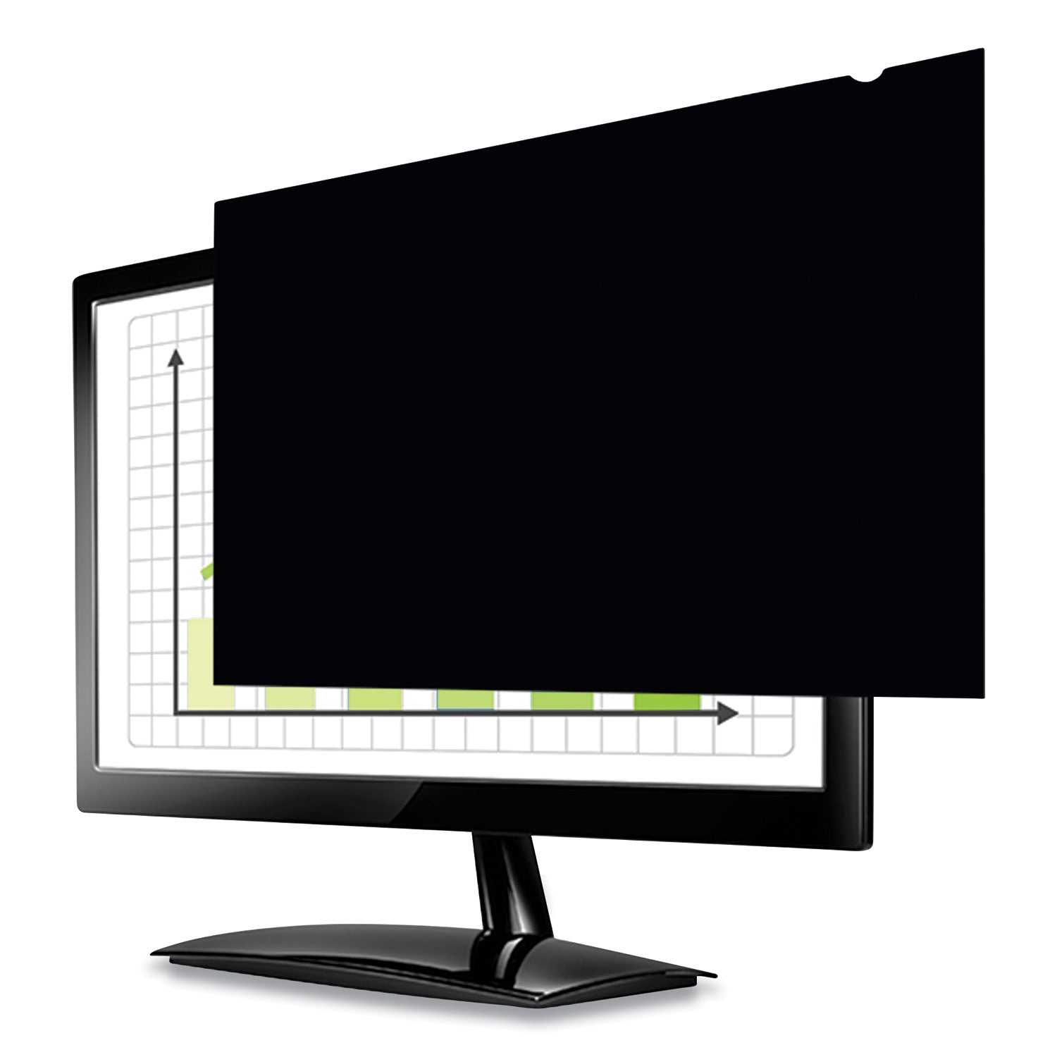 Fellowes PrivaScreen Blackout Privacy Filter for 24" Widescreen Flat Panel Monitor, 16:10 Aspect Ratio (4801601)