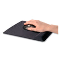 Fellowes Ergonomic Memory Foam Wrist Support with Attached Mouse Pad, 8.25 x 9.87, Black (9181201)