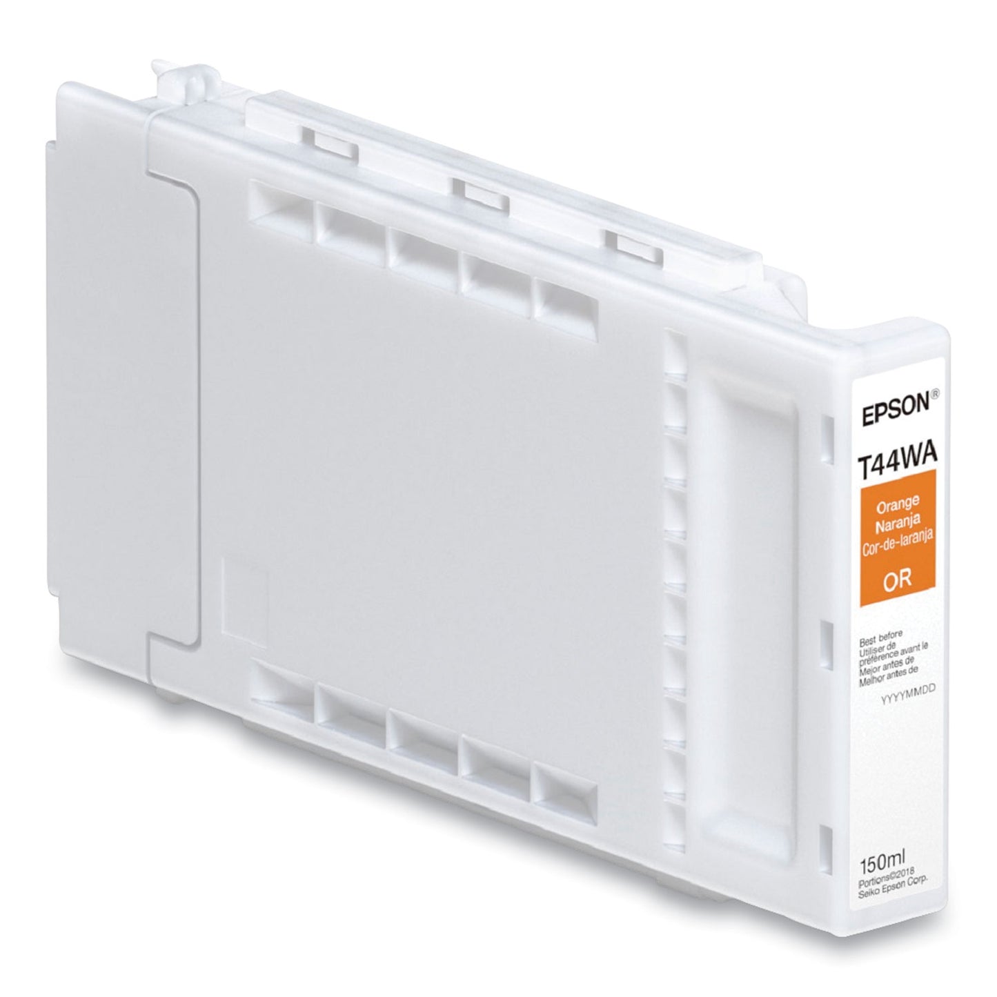 Epson T44WA20 (T44W) Ultrachrome Ink, 150 mL, Orange