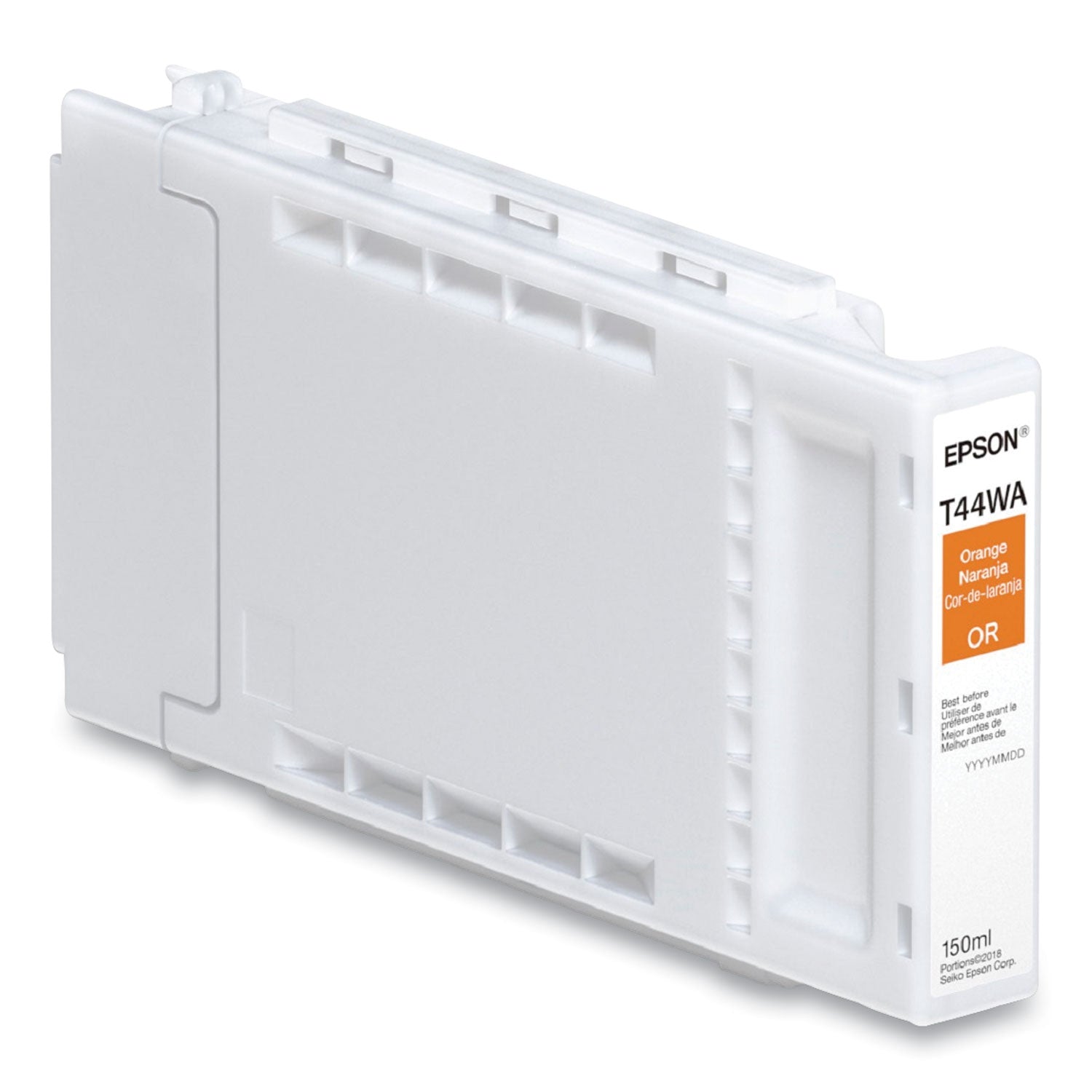 Epson T44WA20 (T44W) Ultrachrome Ink, 150 mL, Orange