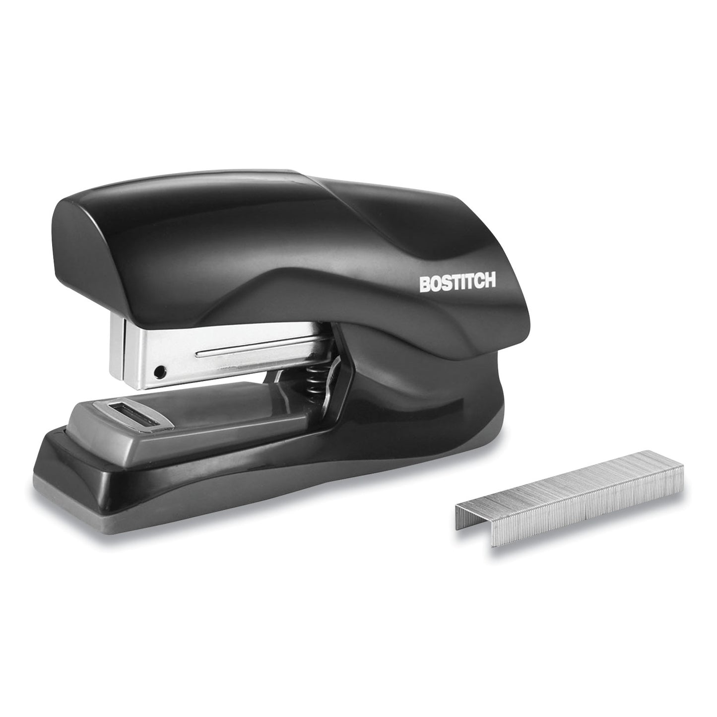 Bostitch Flat Clinch Stapler, 40-Sheet Capacity, Black (B175BLK)