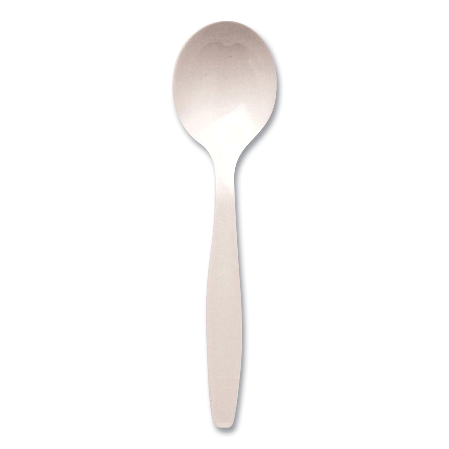 Berkley Square Individually Wrapped Mediumweight Cutlery, Soup Spoon, White, 1,000/Carton (1104000)