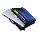 Case it Universal Zipper Binder, 3 Rings, 2" Capacity, 11 x 8.5, Blue/Gray Accents (LT007BLU)