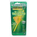 Ticonderoga Tri-Write Triangular Pencil, HB (#2), Black Lead, Yellow Barrel, 8/Pack (13852)