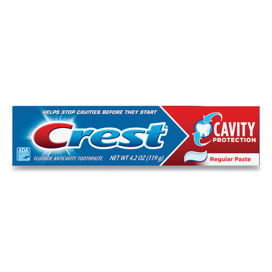 Crest Cavity Protection Toothpaste, Regular, 4.2 oz Tube (322)