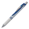 Pentel EnerGel Pearl Gel Pen, Retractable, Medium 0.7 mm, Assorted Ink and Barrel, 3/Pack (BL77WBPS3M2)