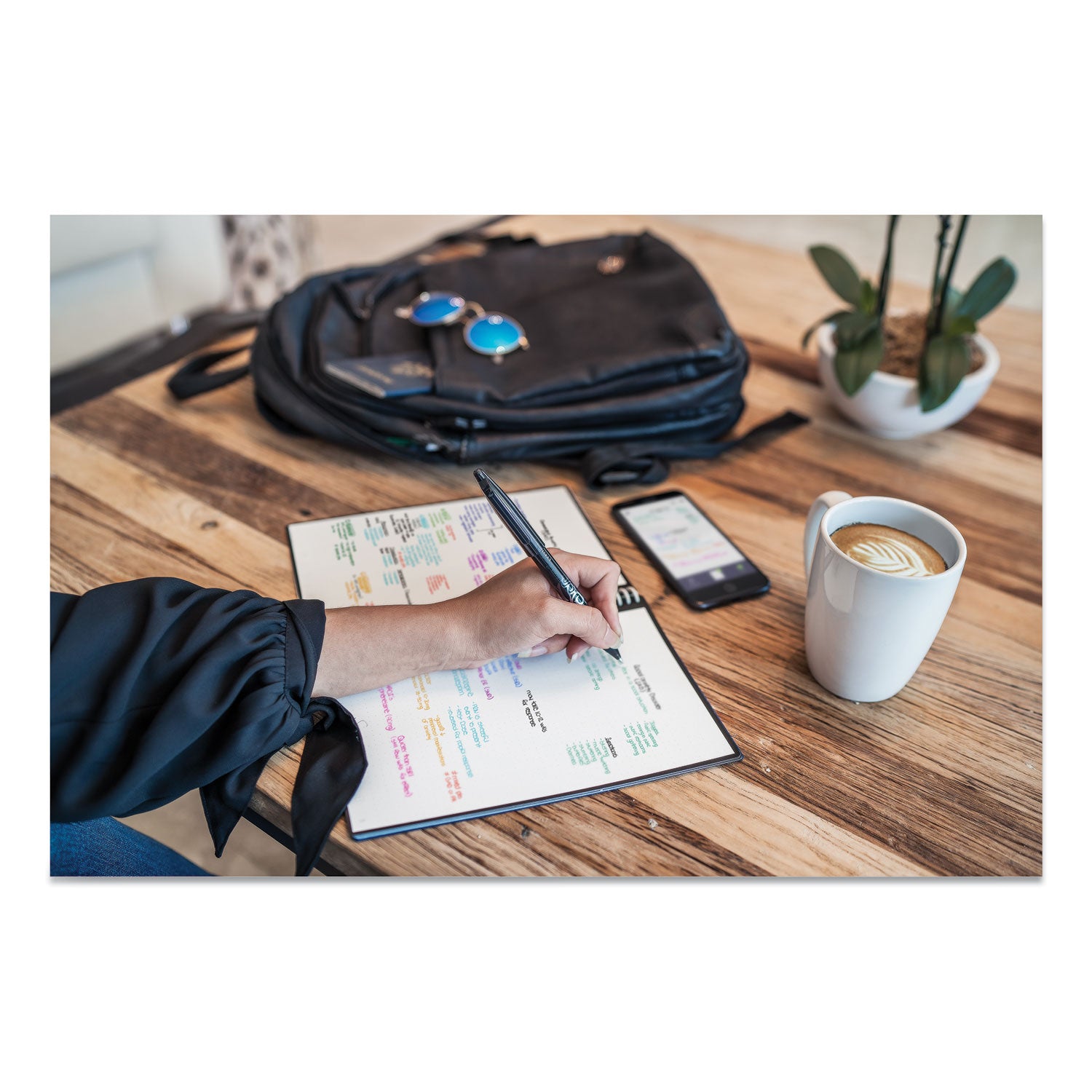 Rocketbook Core Smart Notebook, Dotted Rule, Neptune Teal Cover, (16) 11 x 8.5 Sheets (EVRLRCCE)