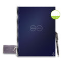 Rocketbook Core Smart Notebook, Dotted Rule, Midnight Blue Cover, (16) 11 x 8.5 Sheets (EVRLRCDF)