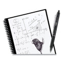 Rocketbook Core Smart Notebook, Dotted Rule, Midnight Blue Cover, (16) 11 x 8.5 Sheets (EVRLRCDF)