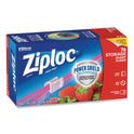 Ziploc Slider Storage Bags, Quart, 5.88" x 1.88" x 7.88", Clear, 76 Bags/Box, 9 Boxes/Carton (316490)