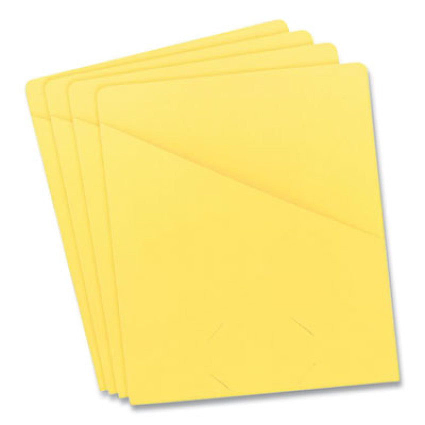 Smead File Jackets, Letter Size, Yellow, 25/Pack (75434)