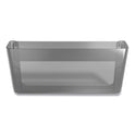 TRU RED Unbreakable Plastic Wall File, Legal Size, 15.4" x 4" x 7.6", Smoke (24418580)