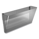 TRU RED Unbreakable Plastic Wall File, Legal Size, 15.4" x 4" x 7.6", Smoke (24418580)