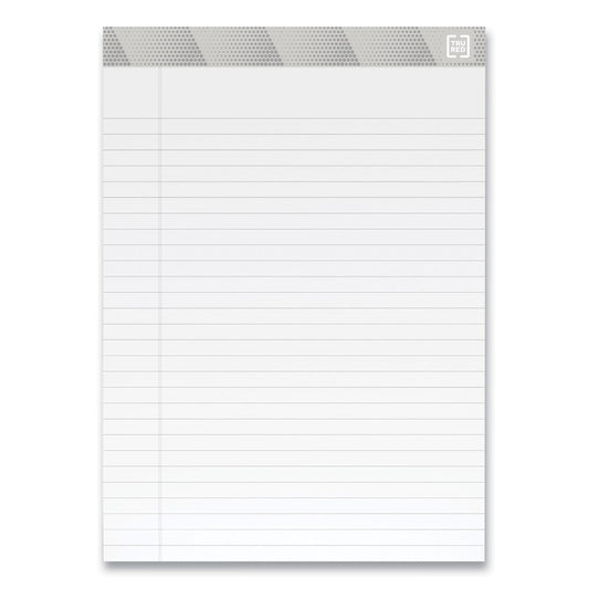 TRU RED Notepads, Wide/Legal Rule, 50 White 8.5 x 11.75 Sheets, 12/Pack (24419915)