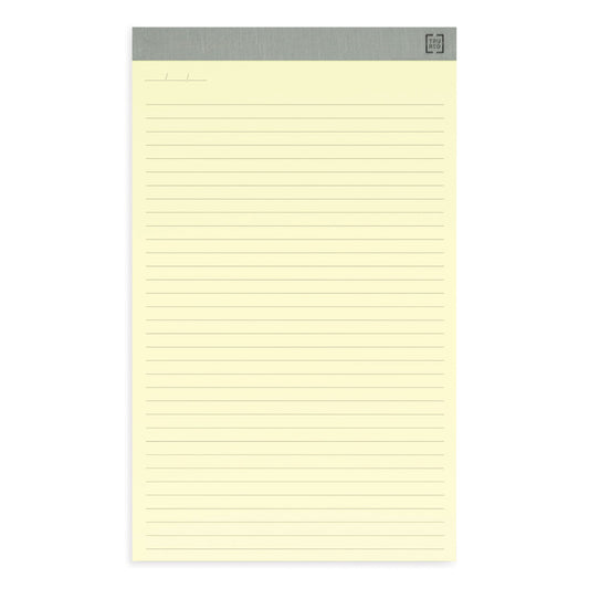 TRU RED Notepads, Wide/Legal Rule, 50 Canary-Yellow 8.5 x 14 Sheets, 12/Pack (24419920)