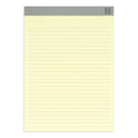 TRU RED Notepads, Wide/Legal Rule, 50 Canary-Yellow 8.5 x 11.75 Sheets, 12/Pack (24419922)