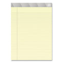 TRU RED Notepads, Narrow Rule, 50 Canary-Yellow 8.5 x 11.75 Sheets, 12/Pack (24419932)