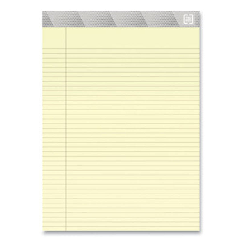 TRU RED Notepads, Narrow Rule, 50 Canary-Yellow 8.5 x 11.75 Sheets, 12/Pack (24419932)