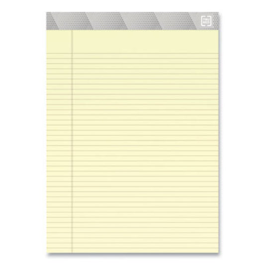 TRU RED Notepads, Narrow Rule, 50 Canary-Yellow 8.5 x 11.75 Sheets, 12/Pack (24419932)