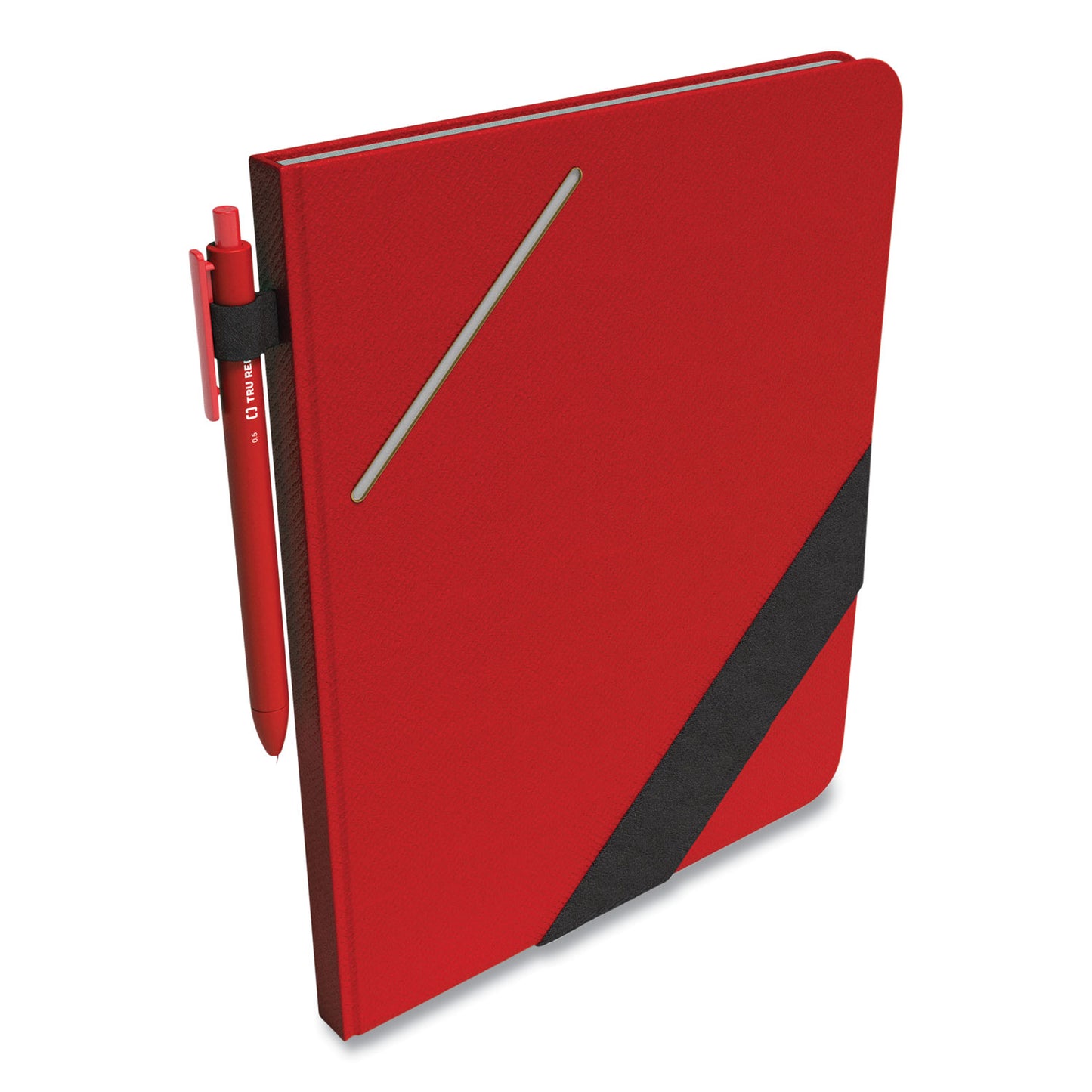 TRU RED Large Starter Journal, 1-Subject, Narrow Rule, Red Cover, (192) 10 x 8 Sheets (24421834)