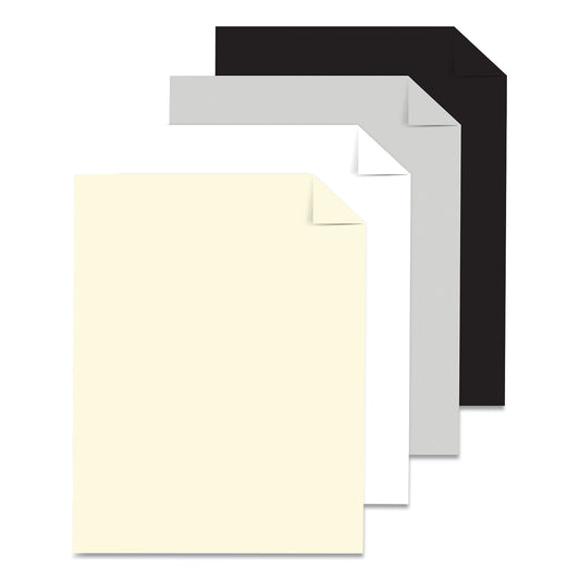 Astrobrights Color Cardstock - "Classic" Assortment, 65 lb Cover Weight, 8.5 x 11, Assorted Classic Colors, 100/Pack (91648)