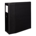Avery Durable Non-View Binder with DuraHinge and EZD Rings, 3 Rings, 5" Capacity, 11 x 8.5, Black, (8901) (08901)
