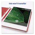 Avery Durable Non-View Binder with DuraHinge and Slant Rings, 3 Rings, 1" Capacity, 11 x 8.5, Red (27201)