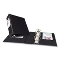 Avery Mini Size Durable Non-View Binder with Round Rings, 3 Rings, 2" Capacity, 8.5 x 5.5, Black (27554)