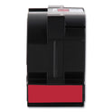 Brother TZe Standard Adhesive Laminated Labeling Tape, 1.4" x 26.2 ft, Black on Red (TZE461CS)