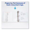Avery Economy View Binder with Round Rings , 3 Rings, 1 - 12 Pack