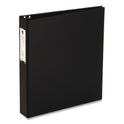 Avery Economy Non-View Binder with Round Rings, 3 Rings, 1.5" Capacity, 11 x 8.5, Black, (4401) (04401)