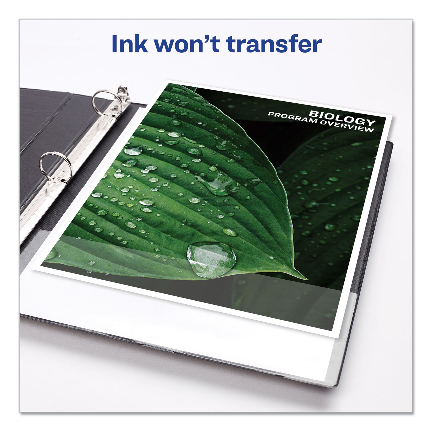 Avery Economy Non-View Binder with Round Rings, 3 Rings, 2" Capacity, 11 x 8.5, Black, (3501) (03501)