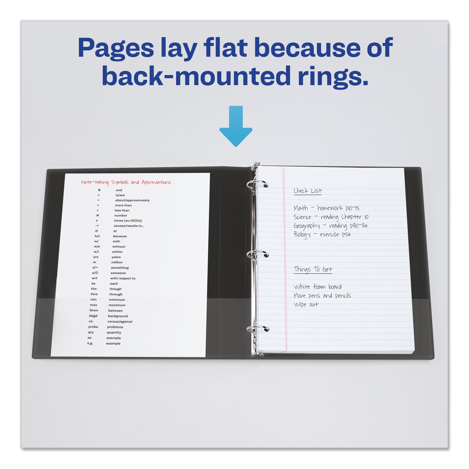 Avery Economy View Binder with Round Rings , 3 Rings, 1" Capacity, 11 x 8.5, Black, (5710) (05710)