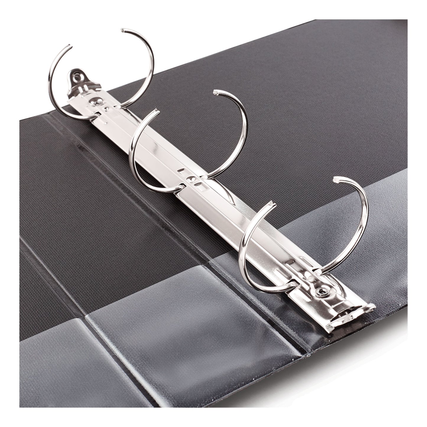 Avery Economy Non-View Binder with Round Rings, 3 Rings, 3" Capacity, 11 x 8.5, Black, (3602) (03602)