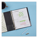 Avery Economy Non-View Binder with Round Rings, 3 Rings, 3" Capacity, 11 x 8.5, Black, (4601) (04601)