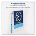 Avery Economy View Binder with Round Rings , 3 Rings, 1 - 12 Pack
