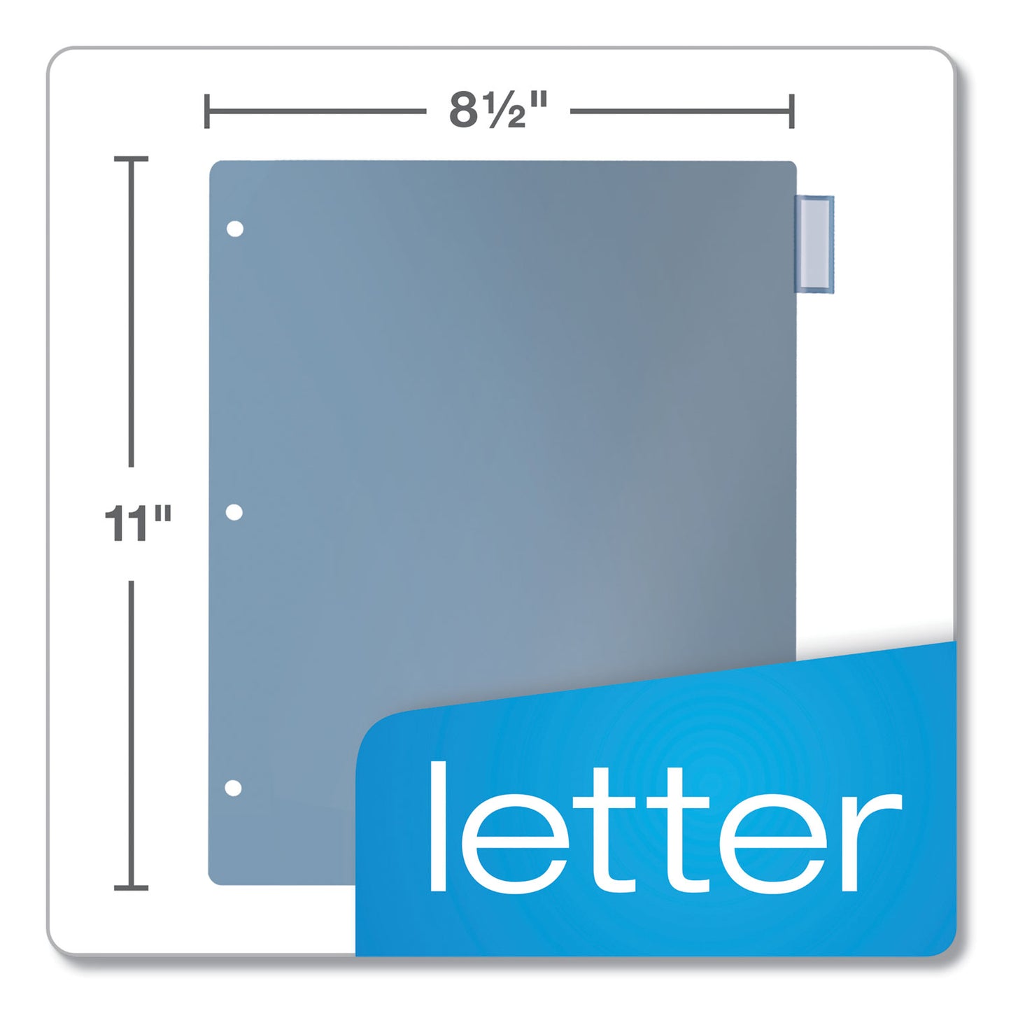 Cardinal Poly Index Dividers, 5-Tab, 11 x 8.5, Assorted, 4 Sets (84018)