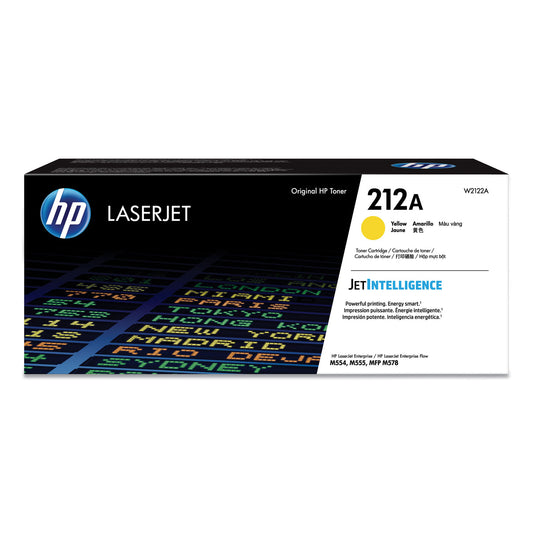 HP 212A, (W2122A) Yellow Original LaserJet Toner Cartridge
