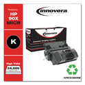 Innovera Remanufactured Black High-Yield MICR Toner, Replacement for 90XM (CE390XM), 24,000 Page-Yield