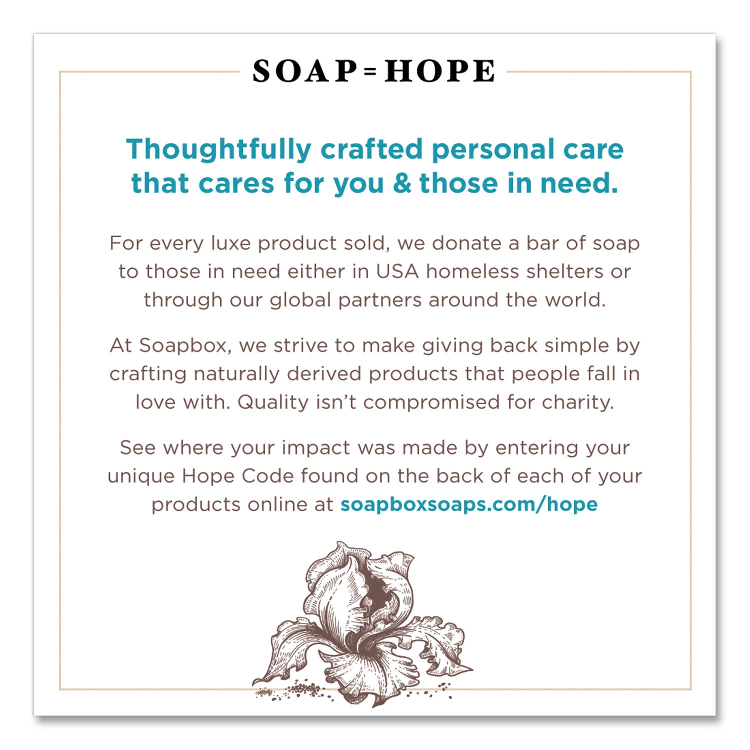 Soapbox Hand Soap, Vanilla and Lily Blossom Scent, 12 oz, 3/Box (00679BX)