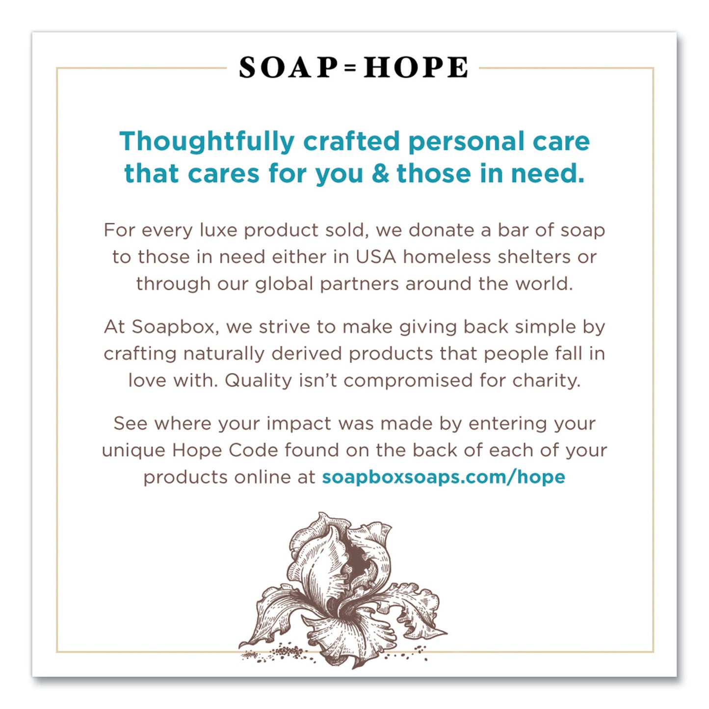 Soapbox Hand Soap, Vanilla and Lily Blossom Scent, 12 oz, 12/Carton (00679CT)