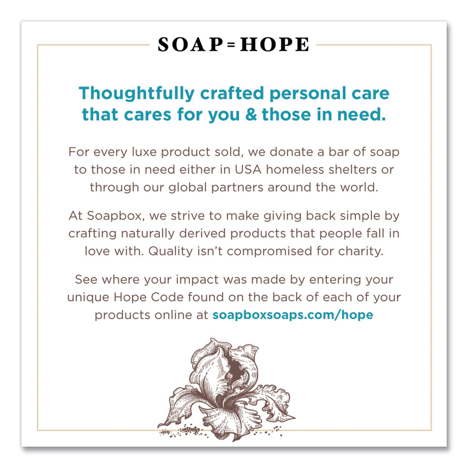 Soapbox Hand Soap, Vanilla and Lily Blossom Scent, 12 oz, 12/Carton (00679CT)