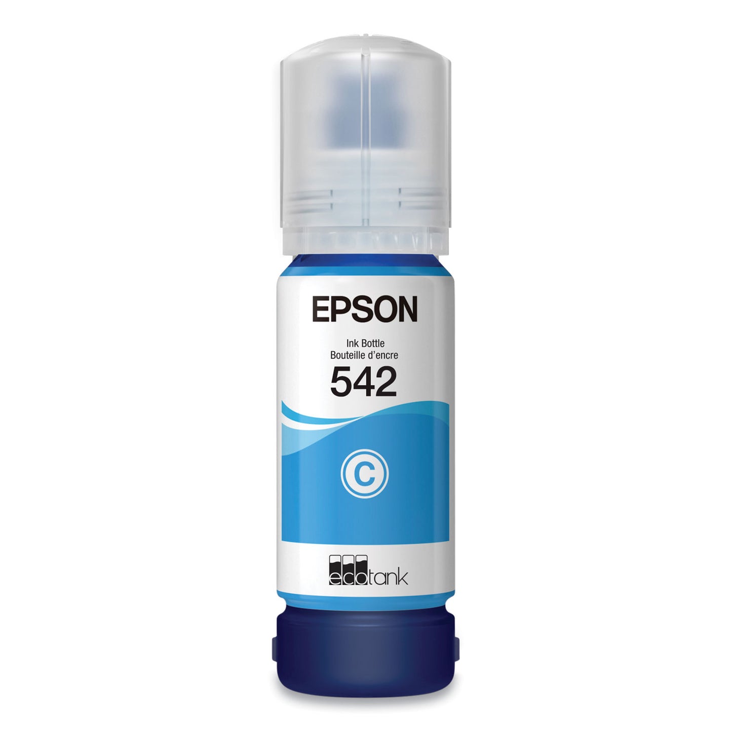 Epson T542220-S (T542) DURABrite EcoFit Ultra High-Capacity Ink, 6,000 Page-Yield, Cyan