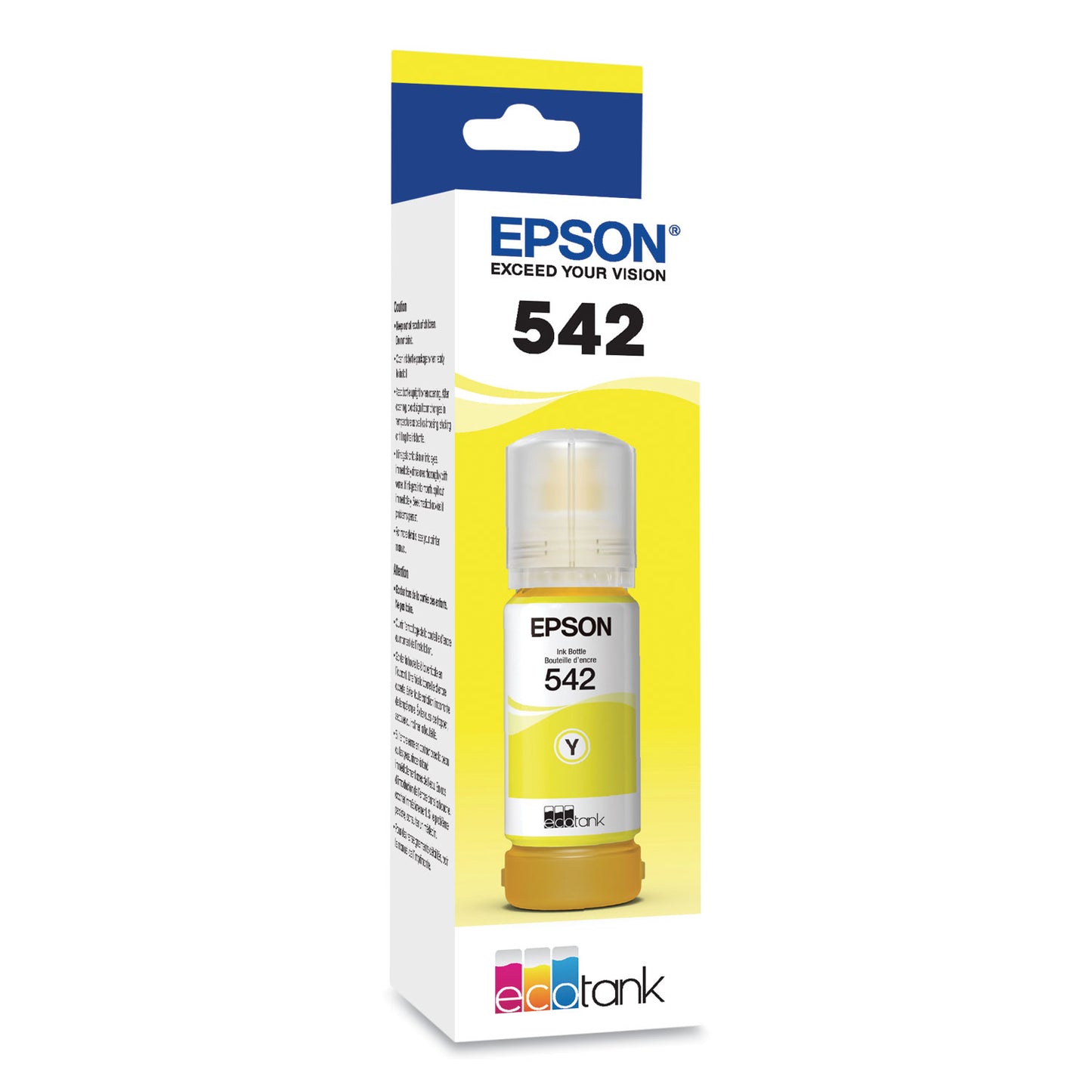 Epson T542420-S (T542) DURABrite EcoFit Ultra High-Capacity Ink, 6,000 Page-Yield, Yellow