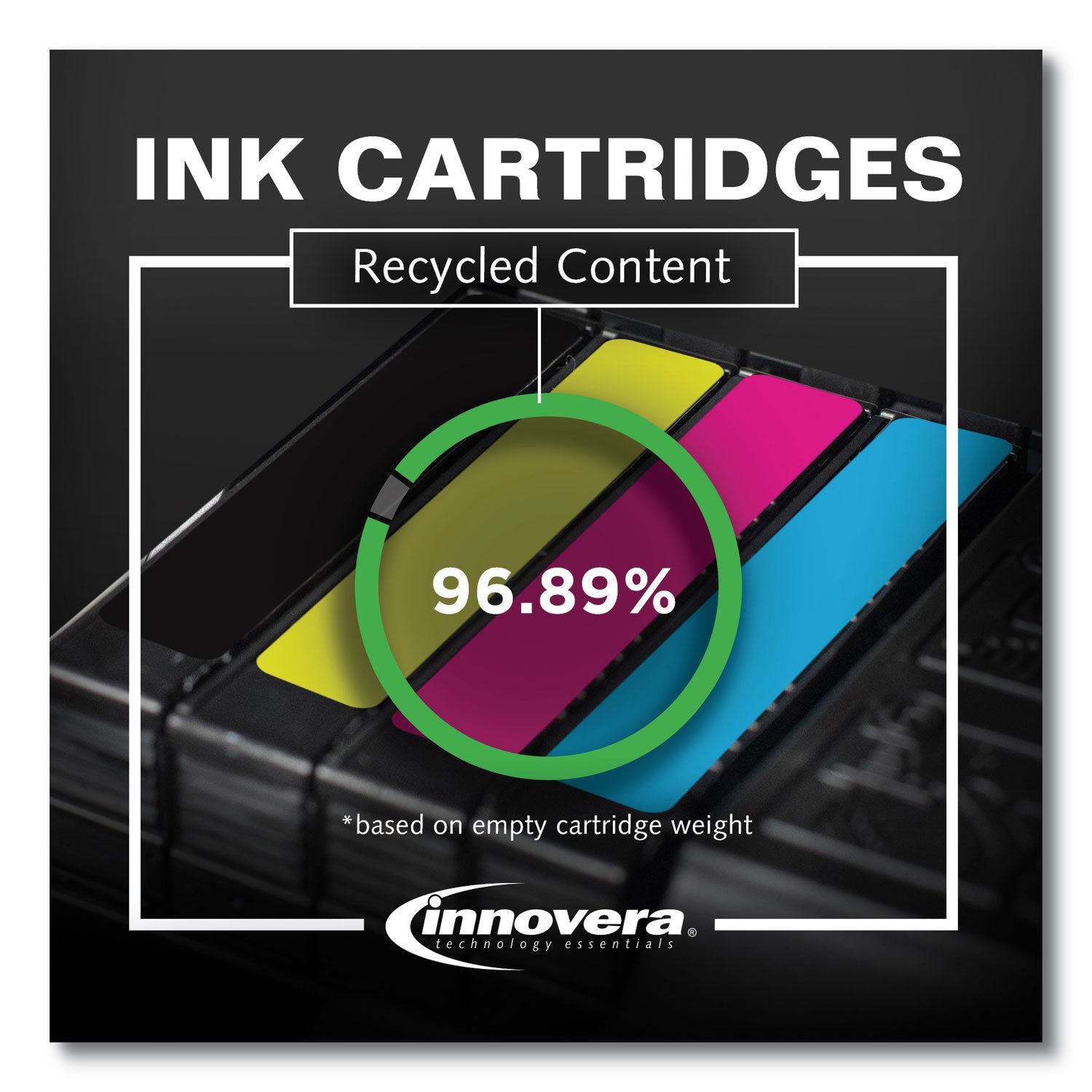 Innovera Remanufactured Yellow High-Yield Ink, Replacement for 952XL (L0S67AN), 1,600 Page-Yield