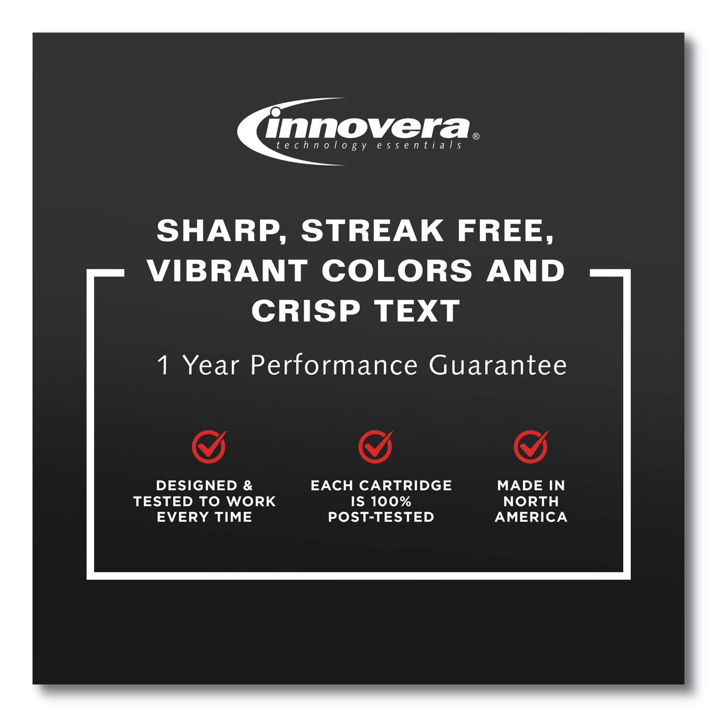 Innovera Remanufactured Black/Cyan/Magenta/Yellow Ink, Replacement f/T200XL/T200 (T200XL-BCS),500/165 Page-Yield