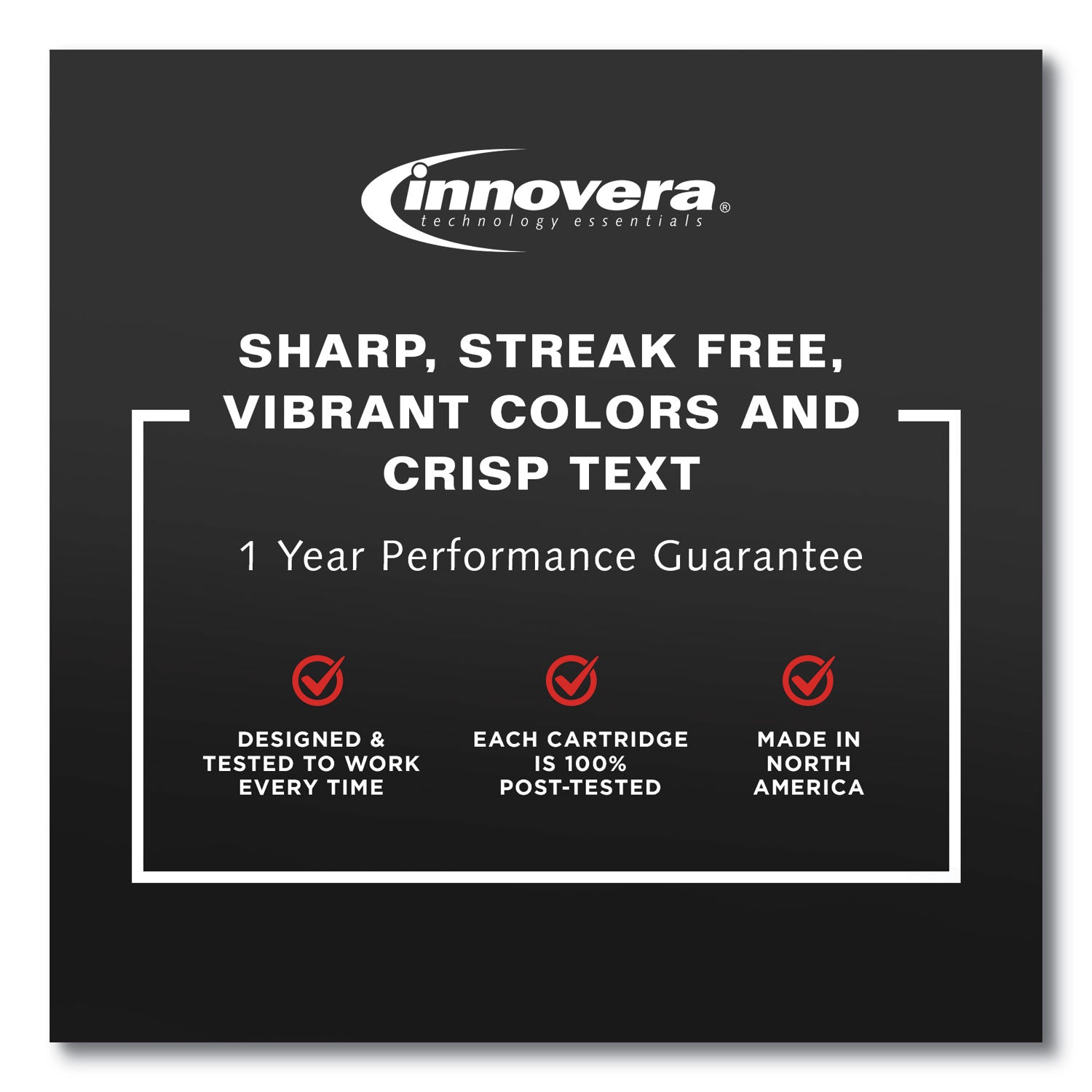 Innovera Remanufactured Black/Cyan/Magenta/Yellow Ink, Replacement f/T200XL/T200 (T200XL-BCS),500/165 Page-Yield